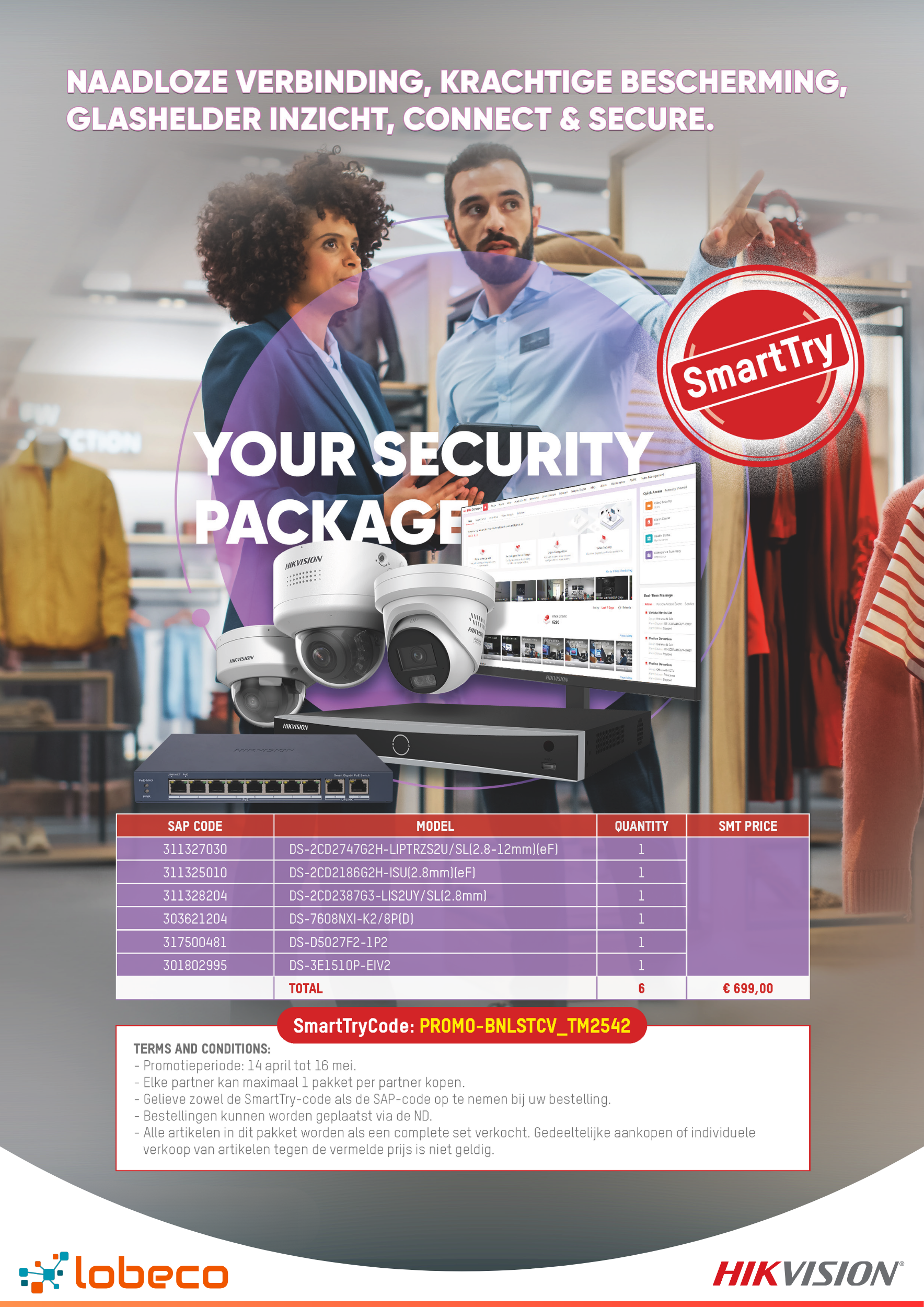 Hikvision Security Package SmartTry